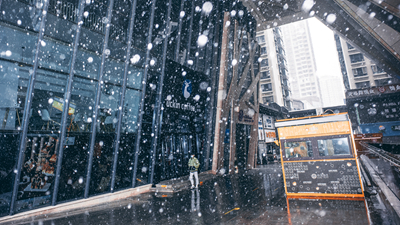 寒潮來襲！青海多地迎來今冬首場降雪